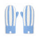 Regatta Striped Mittens