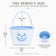 Petite Pumpkin Tote, Blue