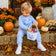 Petite Pumpkin Tote, Blue