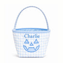 Personalizable Blue Petite Pumpkin Tote