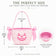 Petite Pumpkin Tote, Pink