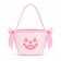 Petite Pumpkin Tote, Pink