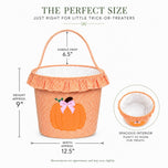 Pretty Pumpkin Trick-or-Treat Tote