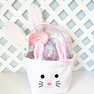 Bitty Bunny Basket, Pink