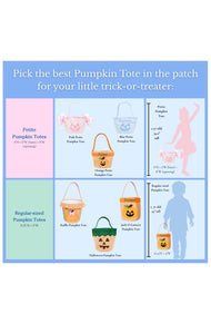 Customizable Petite Jack-o-Lantern Pumpkin Tote