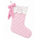 Baby's 1st Christmas Stocking, Pink