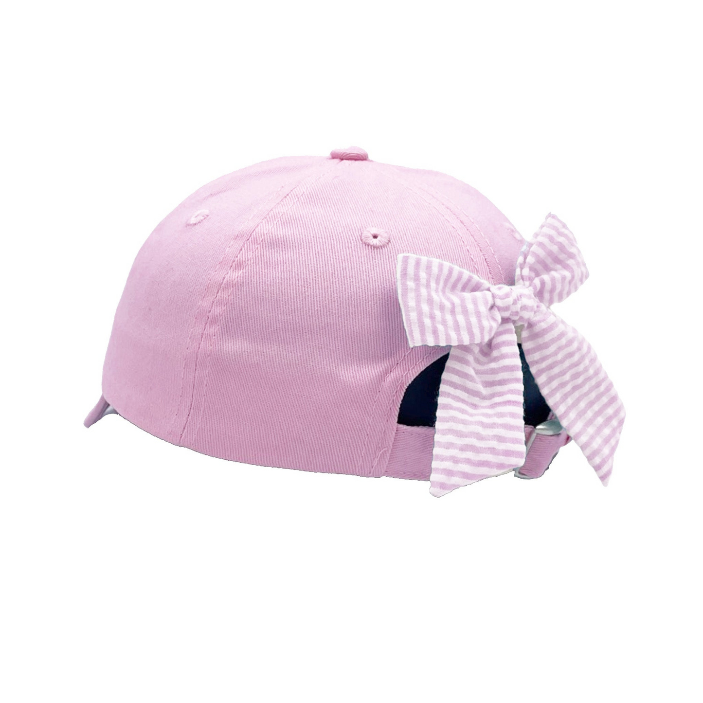 Bits & Bows - Rainbow Bow Baseball Hat (Girls)