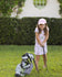 Rainbow Golf Cart Bow Baseball Hat (Baby/Toddler, Youth)