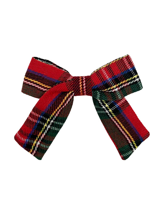 Plaid Hair Bow in Scottie Stewart