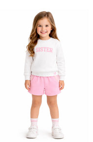 The Seersucker Pocket Short - Pink