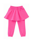 Hot Pink Skirted Bow Jogger