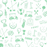 Golf Print Onesie