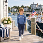 Navy East Coast Signature Crewneck Sweatshirt