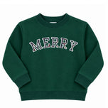 Adult Merry Plaid Sweatshirt