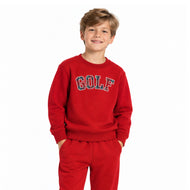 Plaid GOLF Sweatshirt