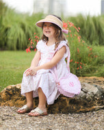 Sconset Straw Bow Visor (Youth/Junior)