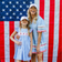 American Flag Bow Baseball Hat (Adult)