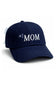 #1 Mom Bow Baseball Hat