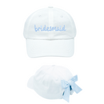 Adult Bridesmaid Bow Baseball Hat