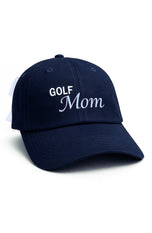Golf Mom Bow Baseball Hat