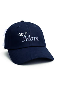 Golf Mom Bow Baseball Hat (Adult)