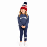American Flag Bobble Hat