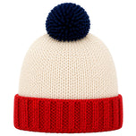 Adult American Flag Bobble Hat