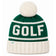 Adult GOLF Bobble Hat