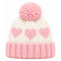 Hearts Bobble Hat