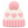 Hearts Bobble Hat