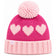 Hearts Bobble Hat