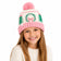 Holiday Bow Wreath Bobble Hat