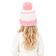 Holiday Bow Wreath Bobble Hat
