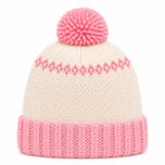 Holiday Bow Wreath Bobble Hat