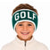 Youth Knit GOLF Headband