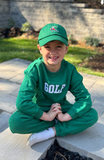 Santa Golf Cart Baseball Hat (Baby-Adult)