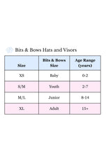 American Flag Bow Visor (Youth, Junior, Adult)