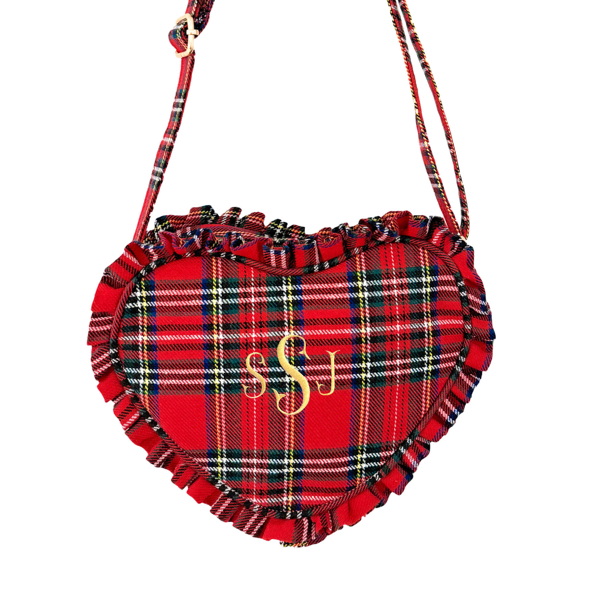 Red plaid purses shop