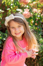Boucle Bow Headband