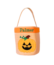 Customizable Jack-o-Lantern Pumpkin Tote