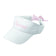 White Visor, Pink Bow (Youth/Junior) - Dropship