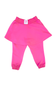 Hot Pink Skirted Bow Jogger