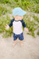 Customizable Baseball Hat in Birdie Blue (Baby)