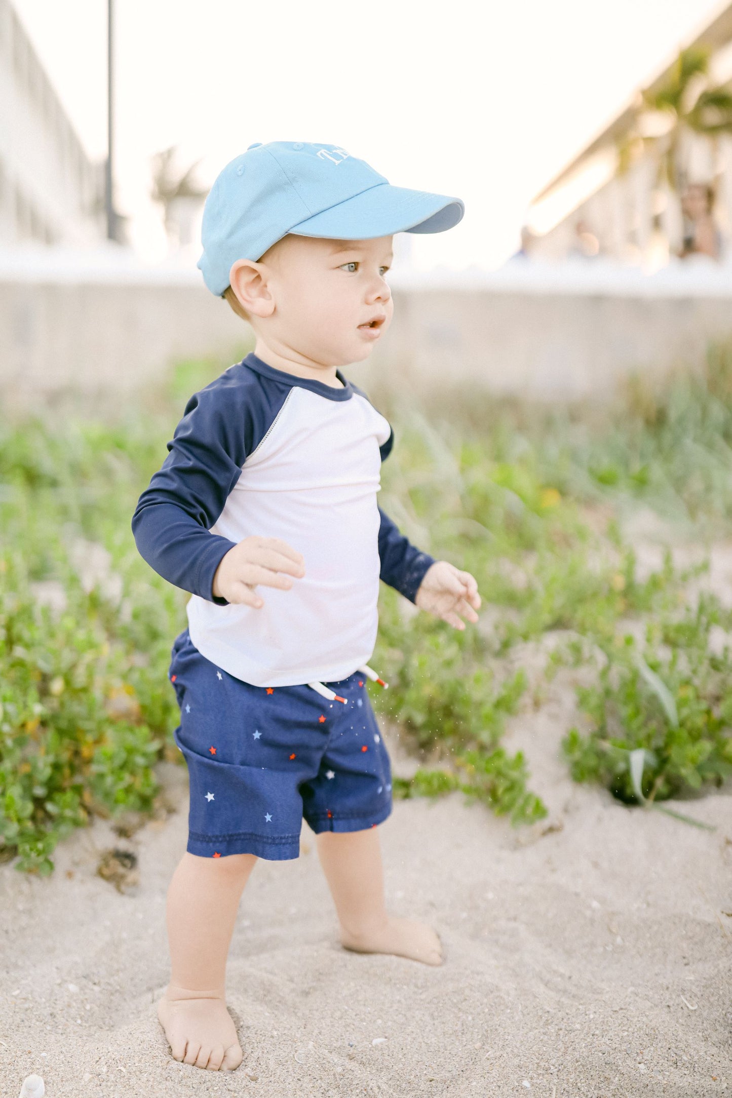 Customizable Baseball Hat in Birdie Blue (Baby)