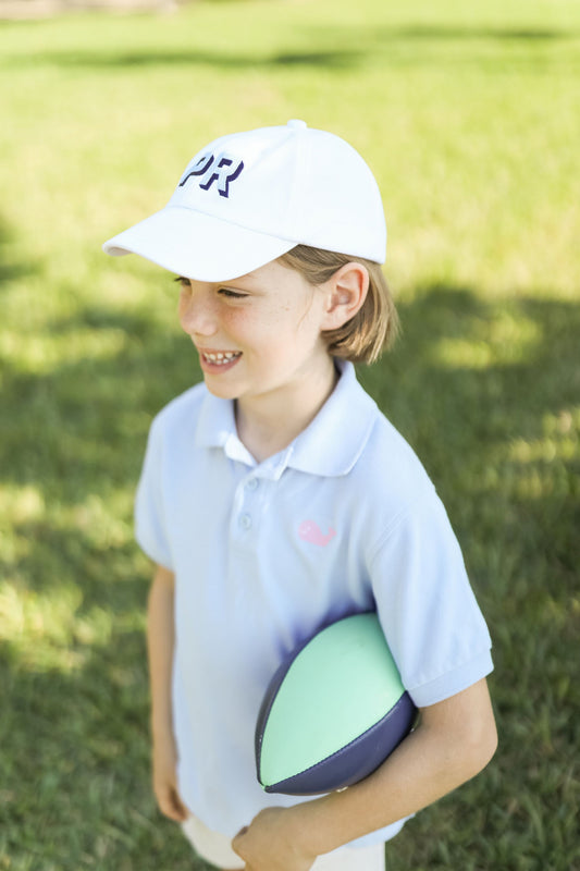 Customizable Baseball Hat in Winnie White (Youth)