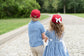 Gingerbread Bow Baseball Hat (Girls)