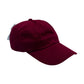 Customizable Bow Baseball Hat in Gracie Garnet (Girls)