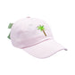 Palm Tree Bow Baseball Hat (Girls)