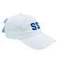 Customizable Bow Baseball Hat in Winnie White (Women)